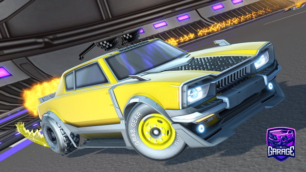 A Rocket League car design from M_A_THEW