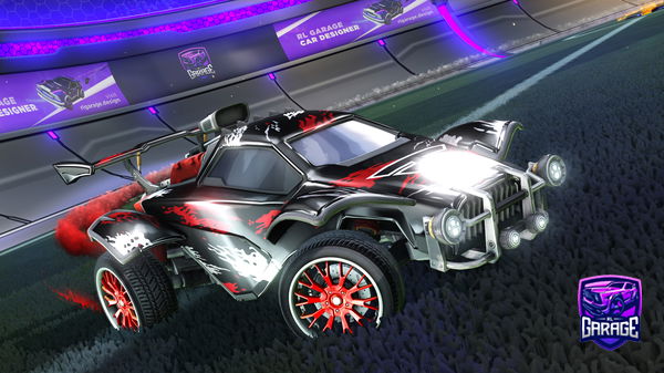 A Rocket League car design from Pman214975
