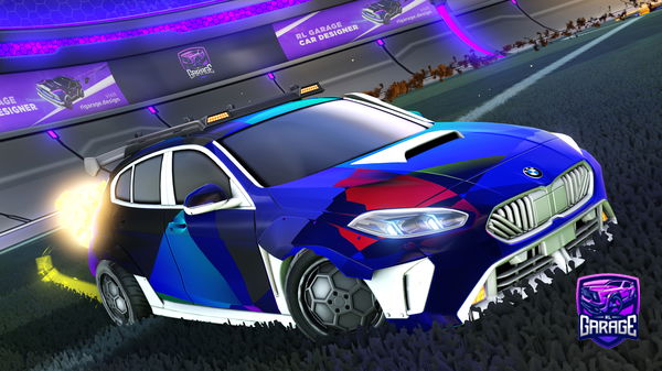 A Rocket League car design from P4nd4393