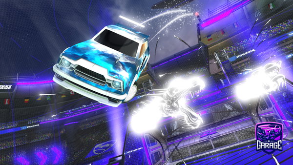 A Rocket League car design from xyz_salah