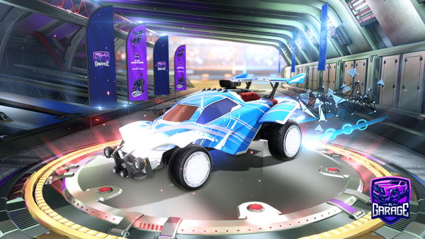 A Rocket League car design from gusplays