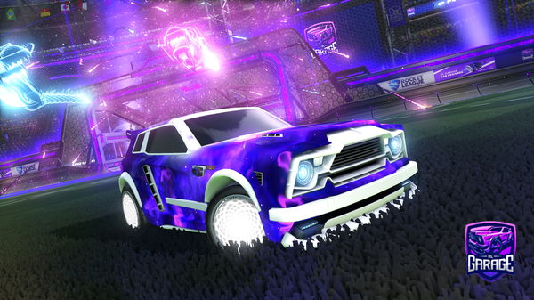 A Rocket League car design from Yoastytoasty