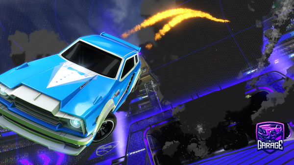 A Rocket League car design from rl_trader0nxb0X