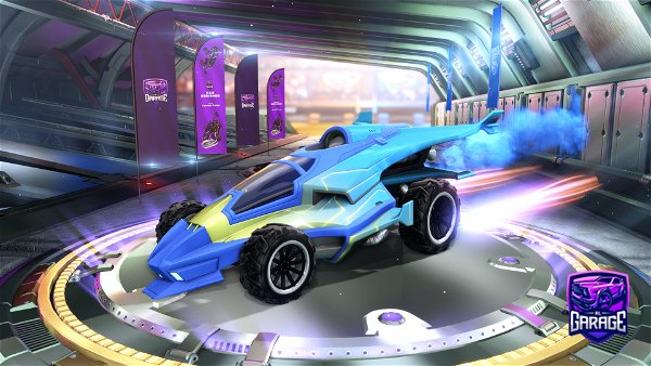 A Rocket League car design from violet22
