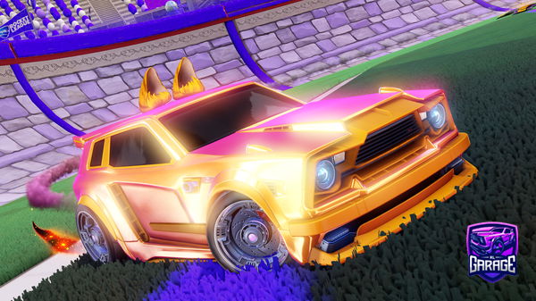 A Rocket League car design from Wienix