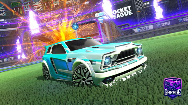 A Rocket League car design from Rmac95054