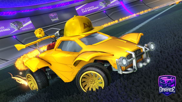 A Rocket League car design from Blood_rush