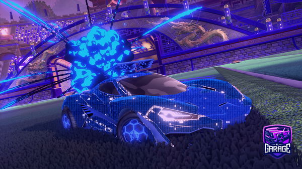 A Rocket League car design from Batfan