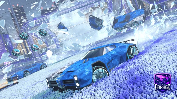 A Rocket League car design from Kevonte