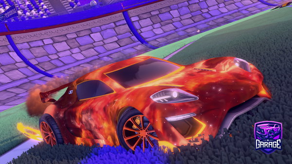 A Rocket League car design from Emildevyt