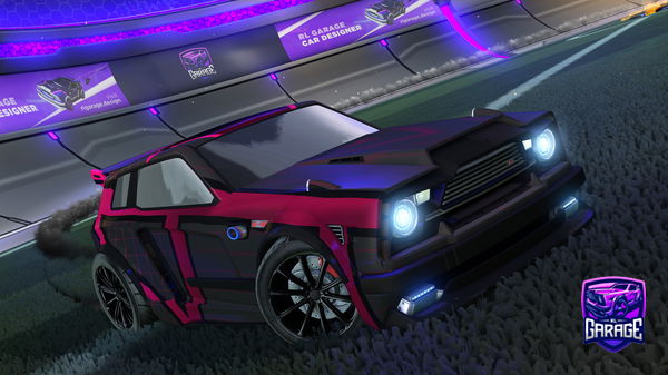 A Rocket League car design from BtoXXX