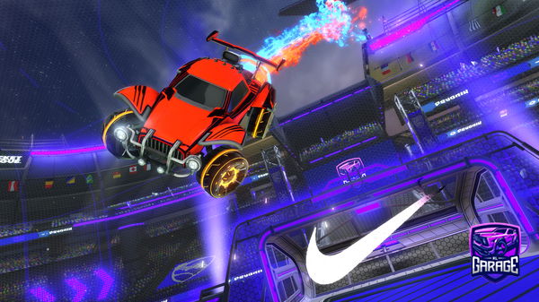 A Rocket League car design from Chill19