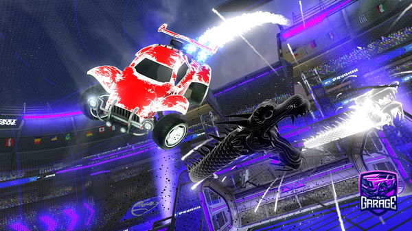 A Rocket League car design from BroSwan