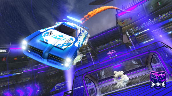 A Rocket League car design from Ripperatschool