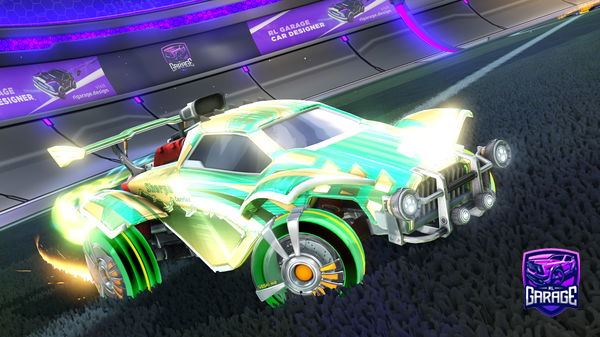 A Rocket League car design from jcitalia110