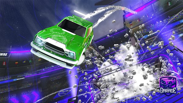 A Rocket League car design from hunterscooked