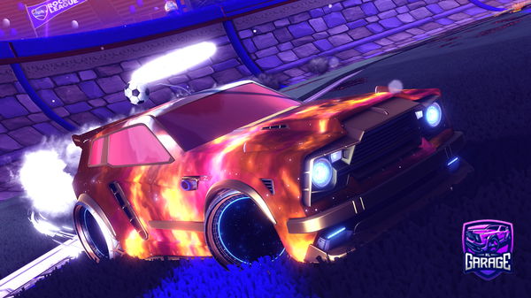 A Rocket League car design from ZeueYangRL