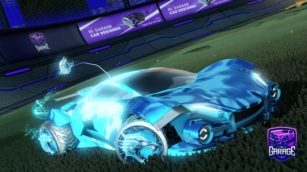 A Rocket League car design from irosario78