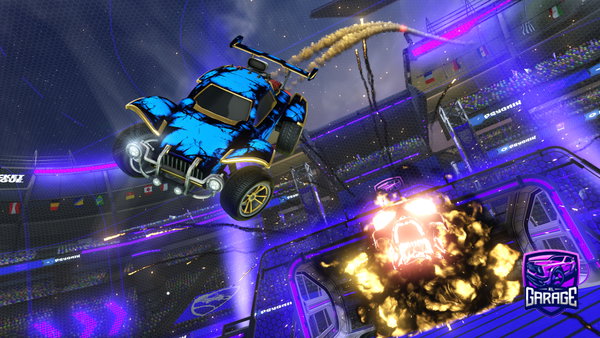 A Rocket League car design from VoltexOG