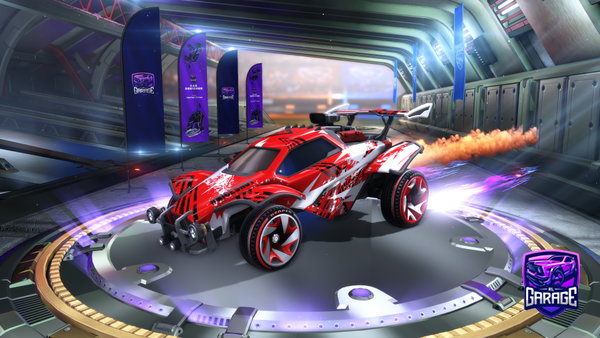 A Rocket League car design from gAmChngr7