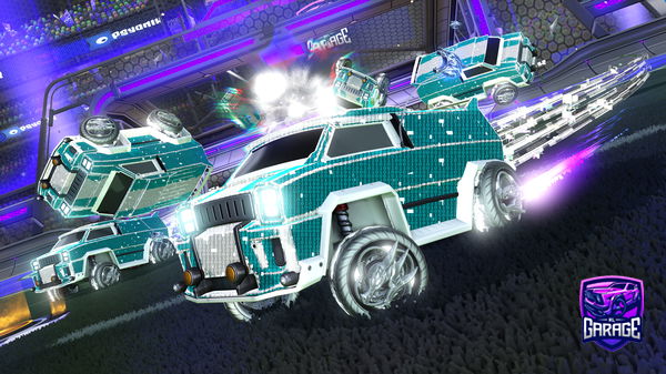 A Rocket League car design from CRUEL13