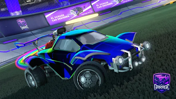 A Rocket League car design from RadiationPlays