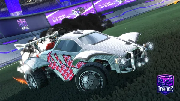 A Rocket League car design from jompan32