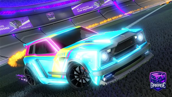 A Rocket League car design from Curres0205