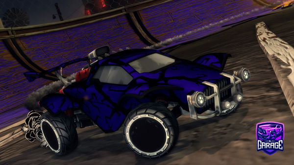 A Rocket League car design from HighOctane101