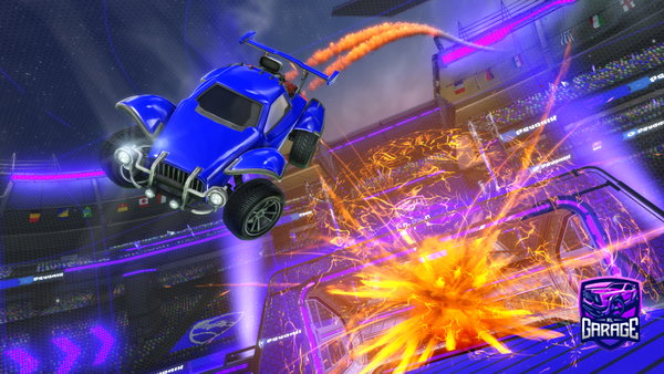 A Rocket League car design from Mesrop0104