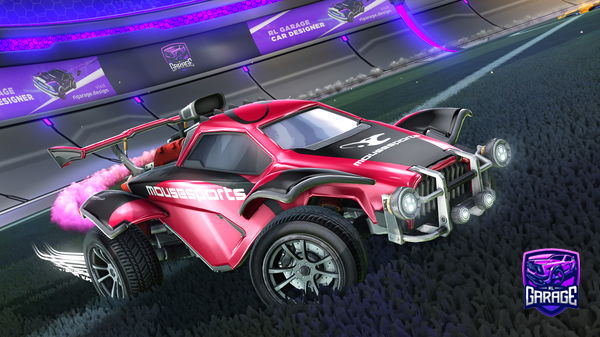 A Rocket League car design from Staggo