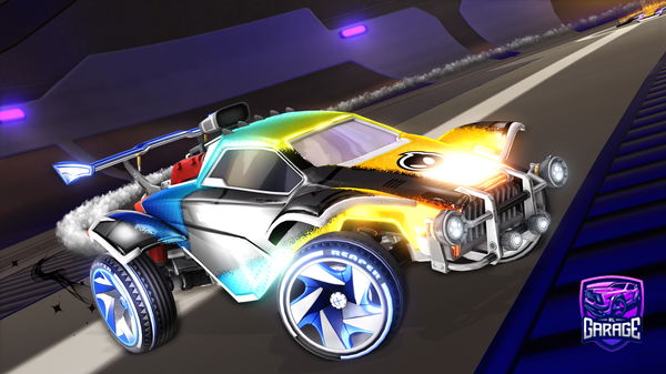 A Rocket League car design from Chasuke_kun