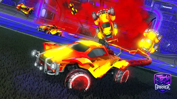 A Rocket League car design from drft_rl
