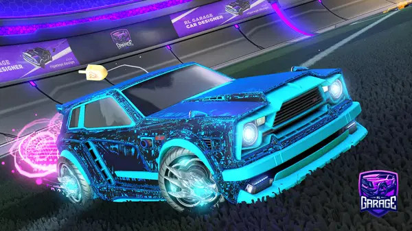 A Rocket League car design from Shooteo2313