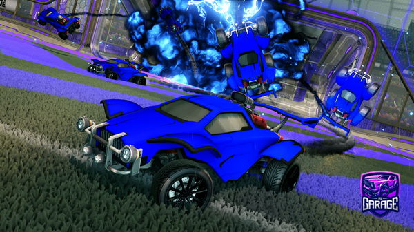 A Rocket League car design from boosted497