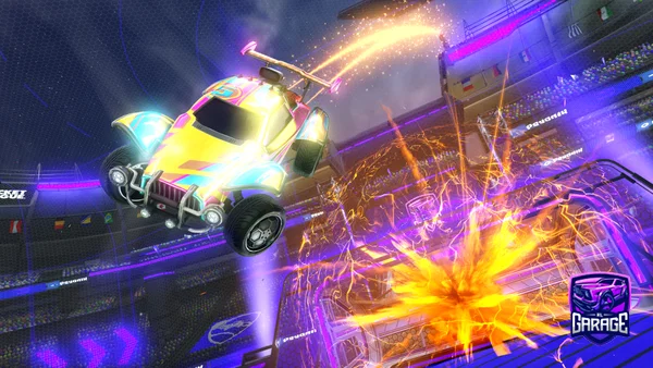 A Rocket League car design from 00melon00