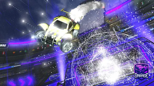 A Rocket League car design from Vegasion