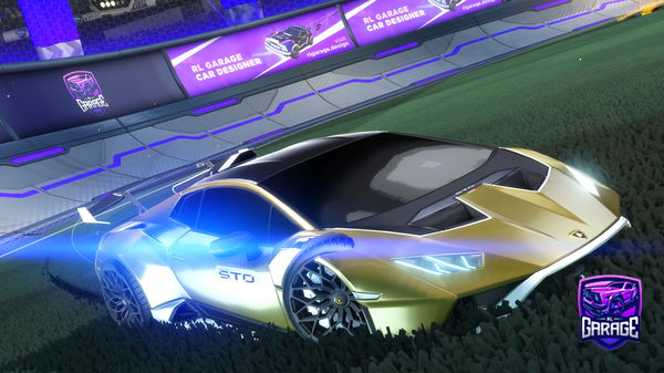 A Rocket League car design from kiwui_o