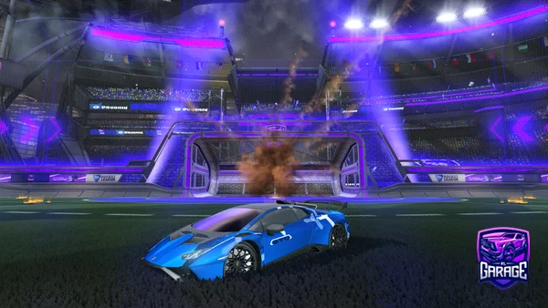 A Rocket League car design from tvboy