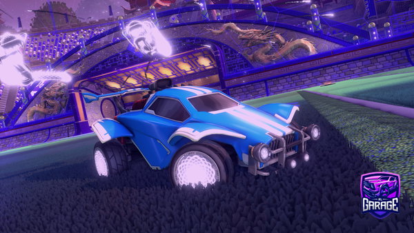 A Rocket League car design from Kleinemannetje_
