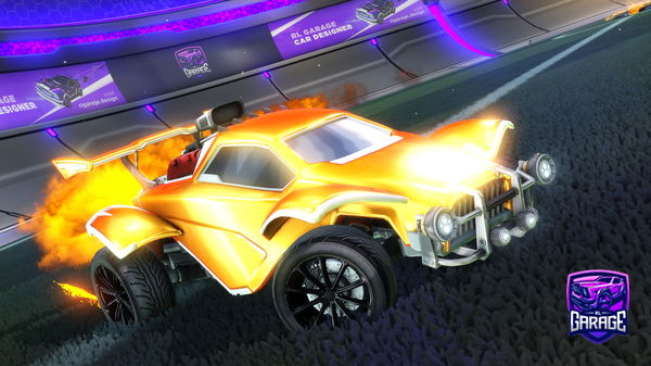 A Rocket League car design from Iyricstrap