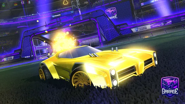 A Rocket League car design from Seal1111