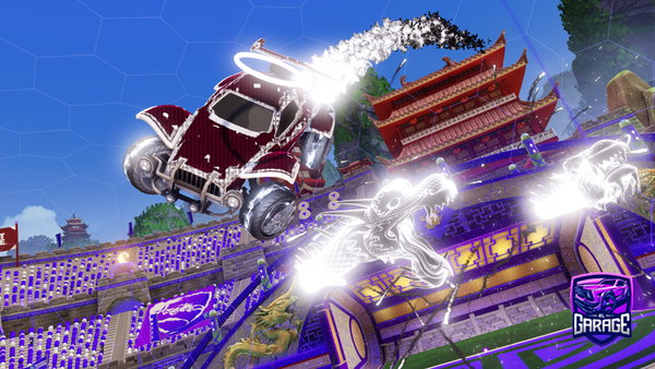 A Rocket League car design from Myramm
