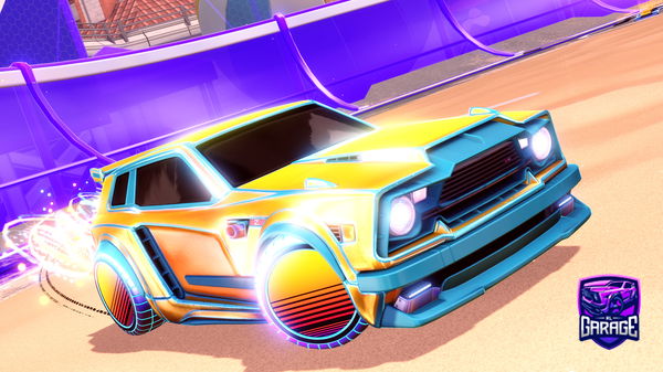 A Rocket League car design from password_1980