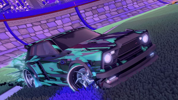 A Rocket League car design from Sp3nc3r9456