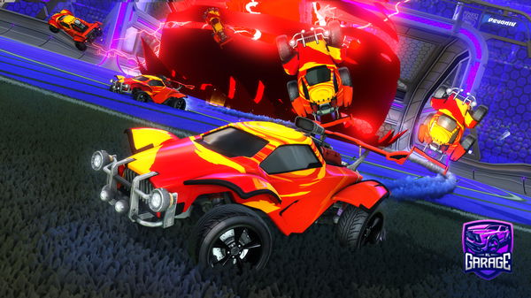 A Rocket League car design from kIwILoVeR