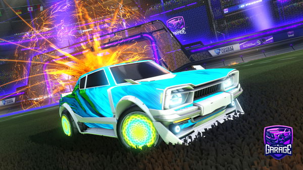 A Rocket League car design from ethan1303h