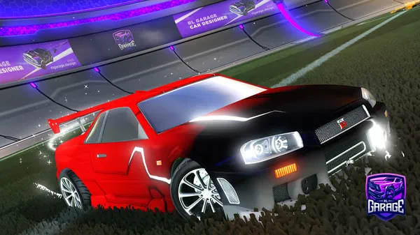 A Rocket League car design from ARZ17RD