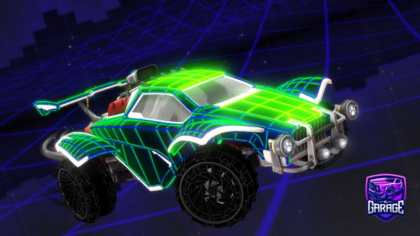 A Rocket League car design from GreenNinjaloyed