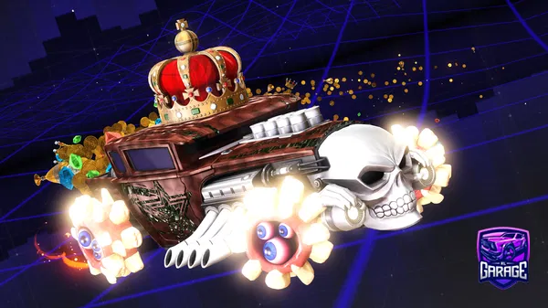 A Rocket League car design from Blitz2937